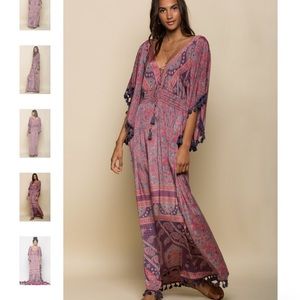 raga electric love maxi dress